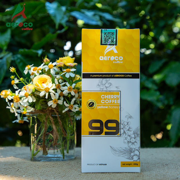 Aeroco 99 Ground Coffee for Phin Brewing – 250g Box
