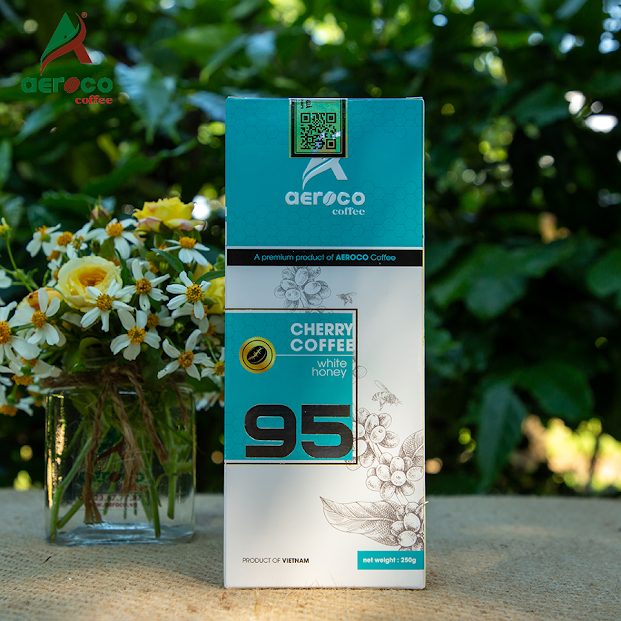 Aeroco 95 Ground Coffee for Phin Brewing – 250g Box