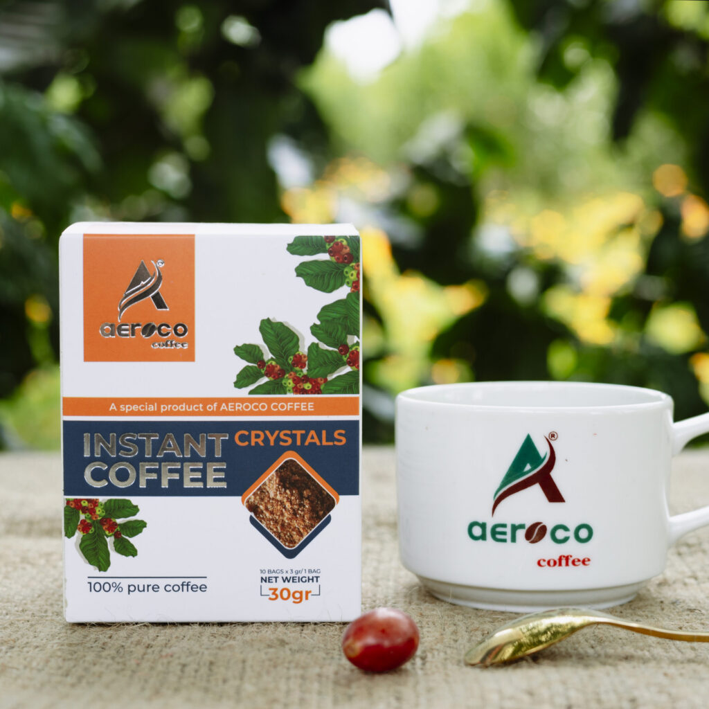 Freeze-Dried Instant Coffee – 30g Paper Box
