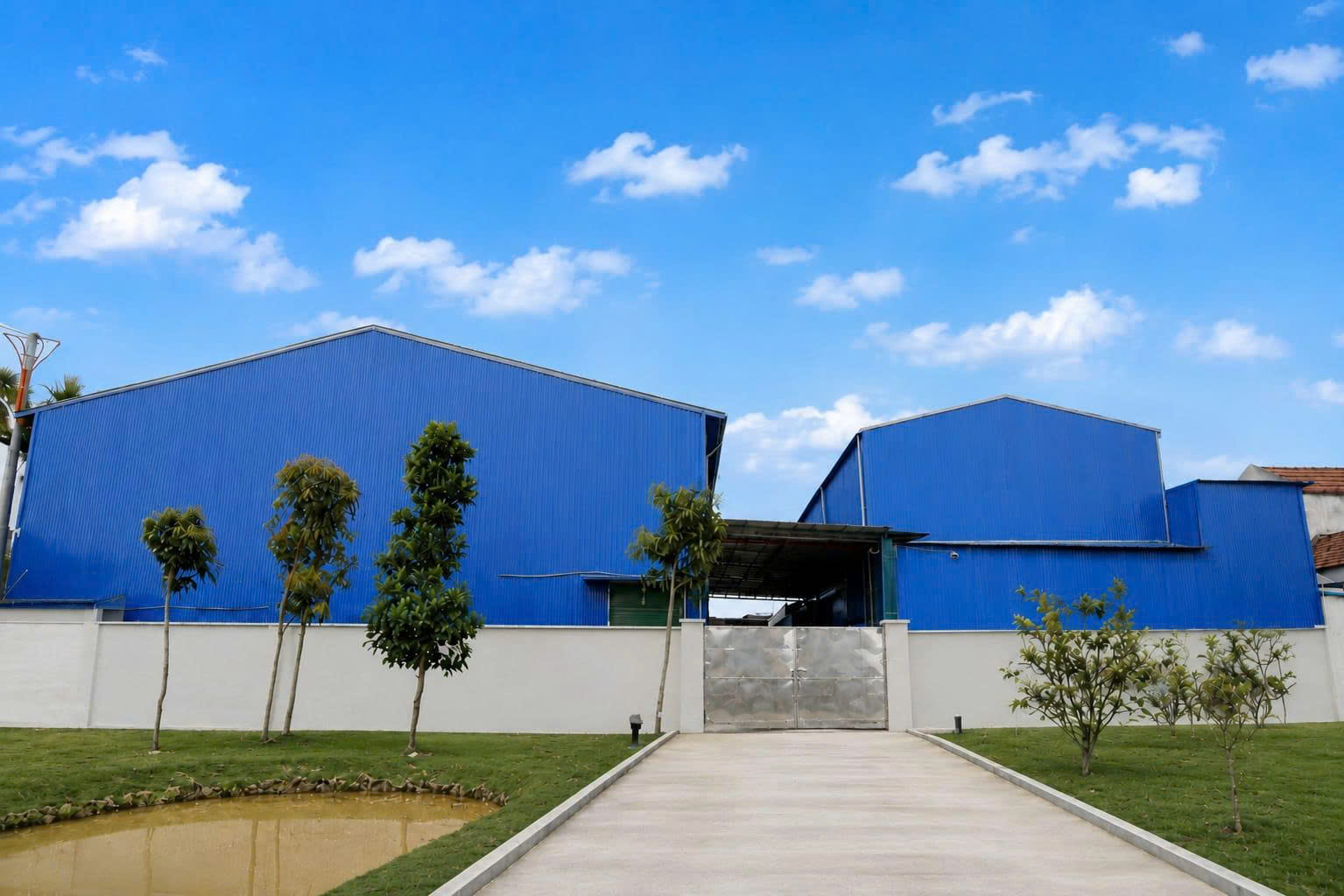 Factory Exterior Gate